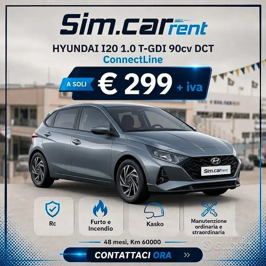 Usata Hyundai i20 100 CV (73 kW) 2026 Utilitaria