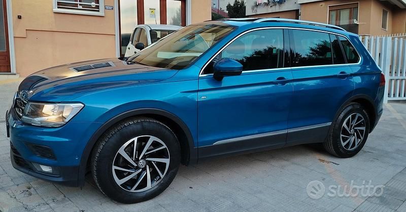 Usata VW Tiguan Join 150 CV (110 kW) 2018 Blu SUV