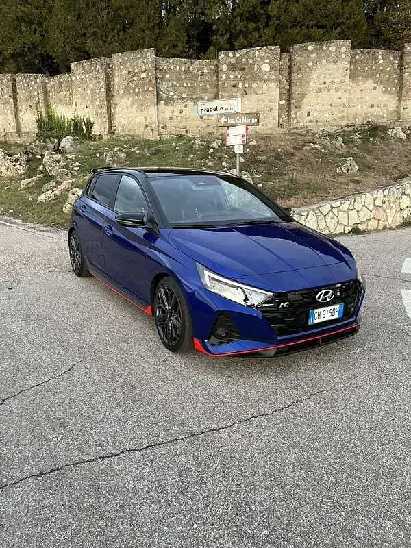 Usata Hyundai i20 N Performance 204 CV (150 kW) 2022 Blu Utilitaria