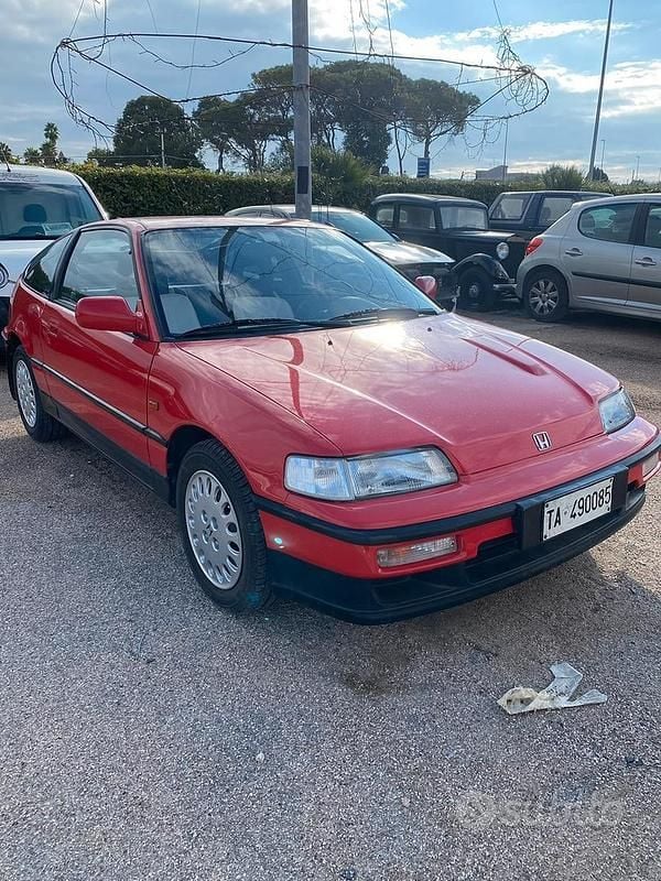 Usata Honda CR-X 131 CV (96 kW) 1991 Rosso Coupé