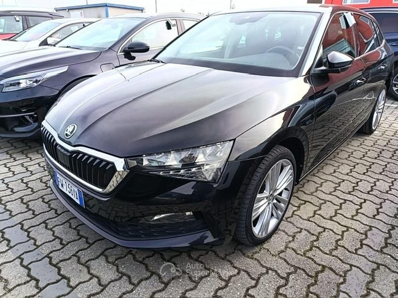 Usata Skoda Scala Style 116 CV (85 kW) 2019 Nero Utilitaria