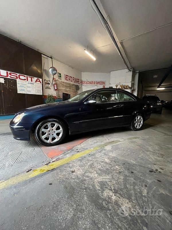 Usata Mercedes CLK270 2003 Blu Coupé