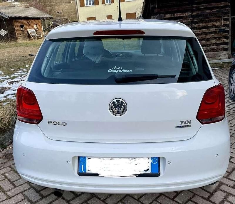 Usata VW Polo Highline 90 CV (66 kW) 2011 Bianco Berlina