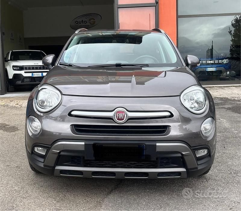 Usata Fiat 500X Cross 120 CV (88 kW) 2015 Marrone SUV