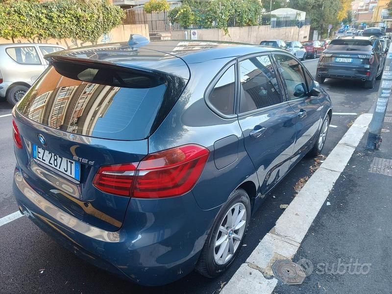 Usata BMW 218 150 CV (110 kW) 2015 Grigio Berlina