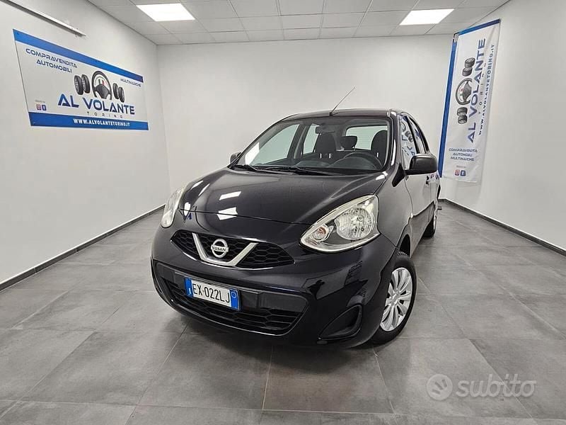 Usata Nissan Micra Acenta 80 CV (58 kW) 2014 Nero Utilitaria