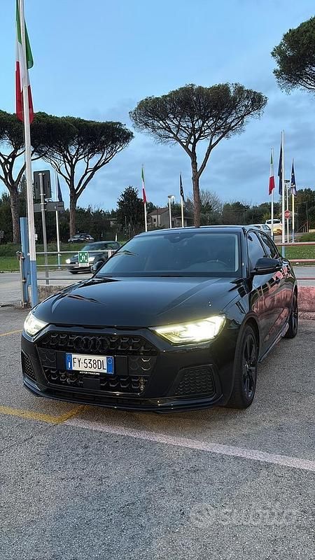 Usata Audi A1 S-Line 116 CV (85 kW) 2020 Nero Berlina