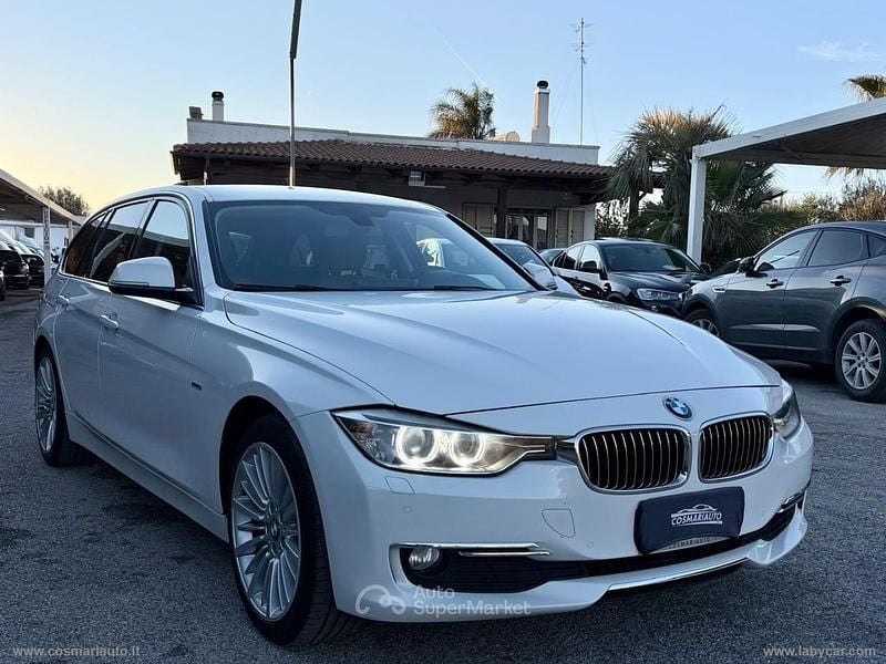 Usata BMW 320 Luxury Line 184 CV (135 kW) 2013 Bianco Station wagon