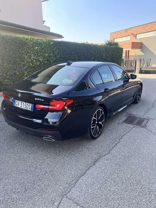 Usata BMW 530e M Sport 184 CV (135 kW) 2021 Nero Berlina
