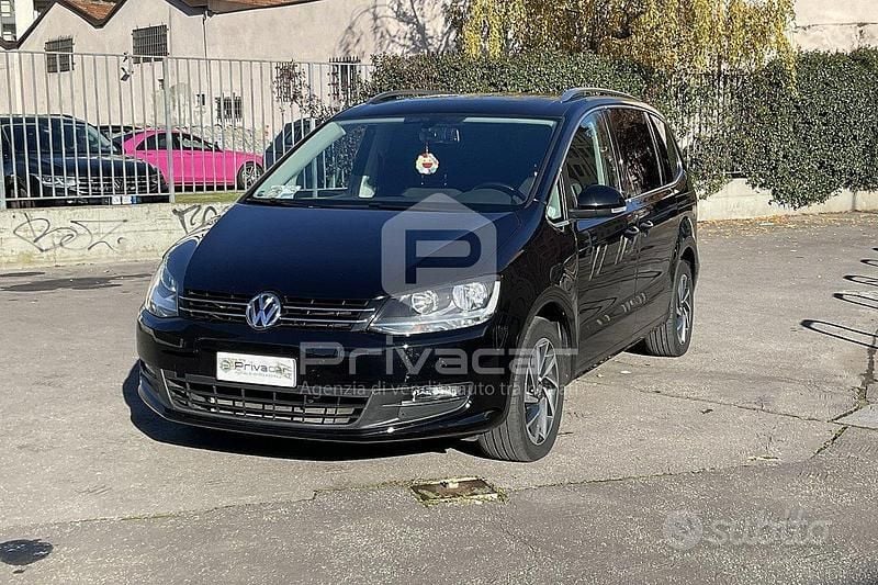 Usata VW Sharan Highline 184 CV (135 kW) 2017 Nero Monovolume