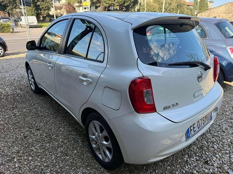 Usata Nissan Micra Acenta 80 CV (58 kW) 2016 Bianco Utilitaria