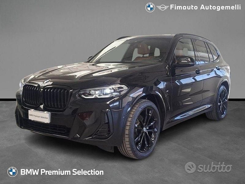 Usata BMW X3 M Sport 190 CV (139 kW) 2024 Nero / metallizzato SUV