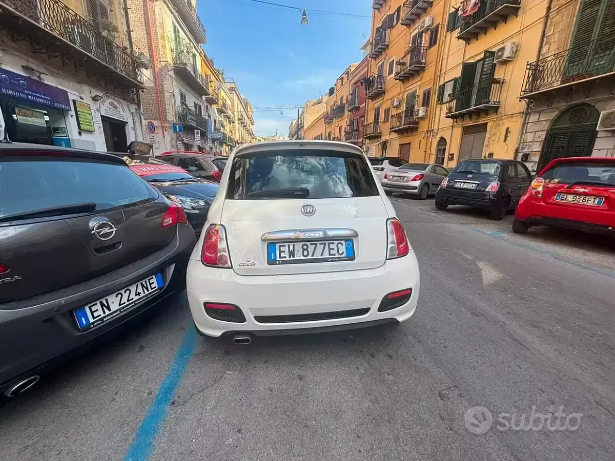 Usata Fiat 500 Sport 69 CV (50 kW) 2014 Bianco Coupé