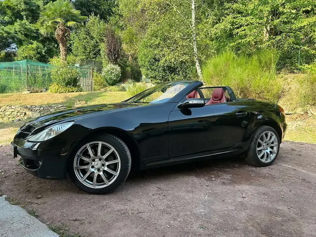 Usata Mercedes SLK350 272 CV (200 kW) 2004 Nero Cabrio