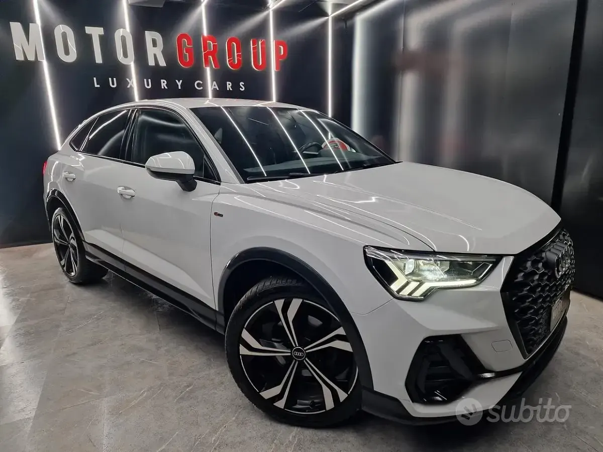 Usata Audi Q3 S-Line 150 CV (110 kW) 2020 Bianco SUV