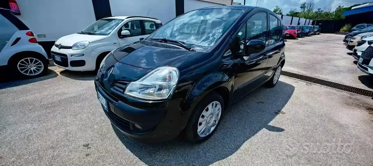 Usata Renault Modus Expression 85 CV (62 kW) 2009 Nero Monovolume