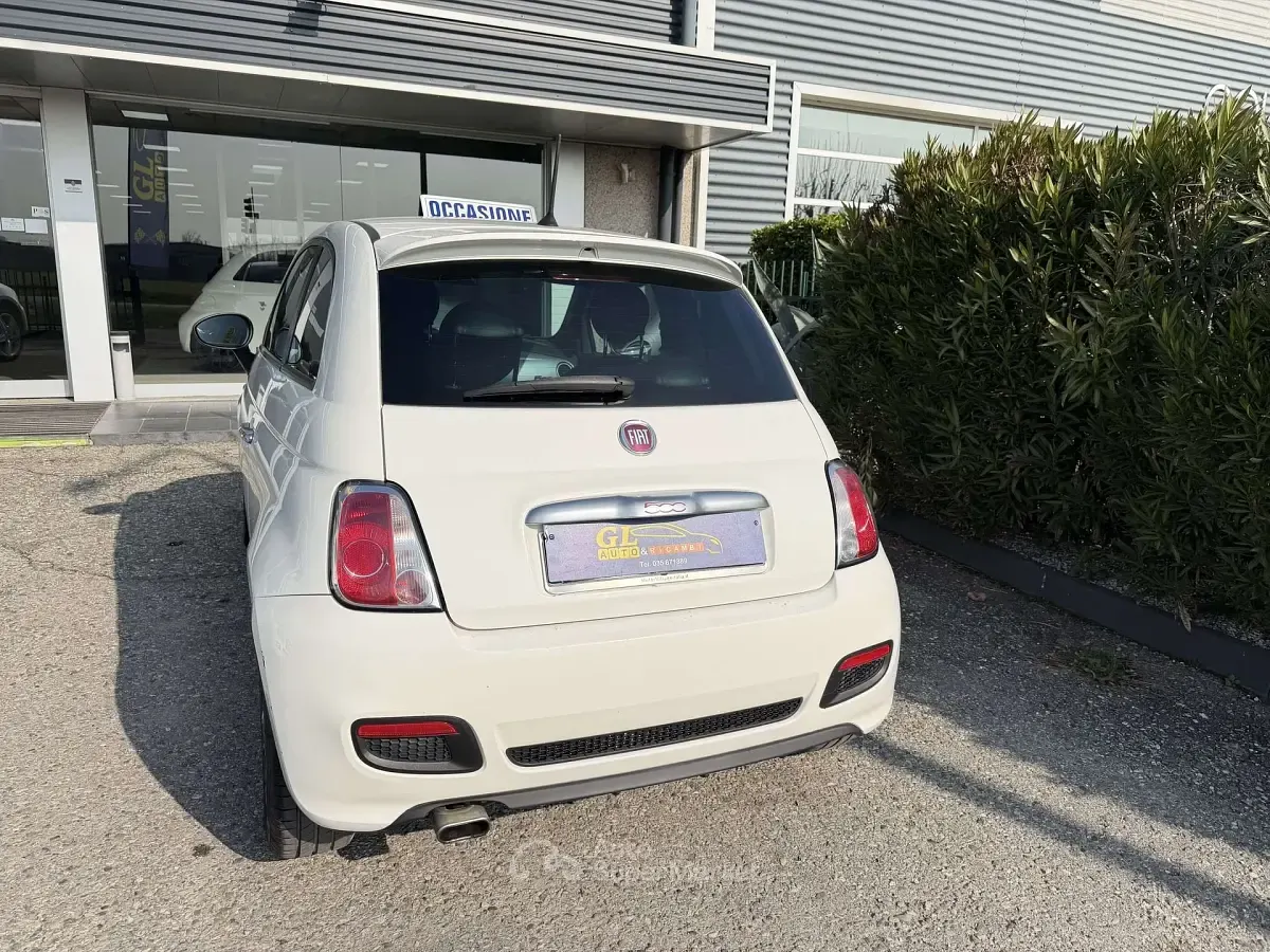 Usata Fiat 500 S 69 CV (50 kW) 2014 Bianco Utilitaria