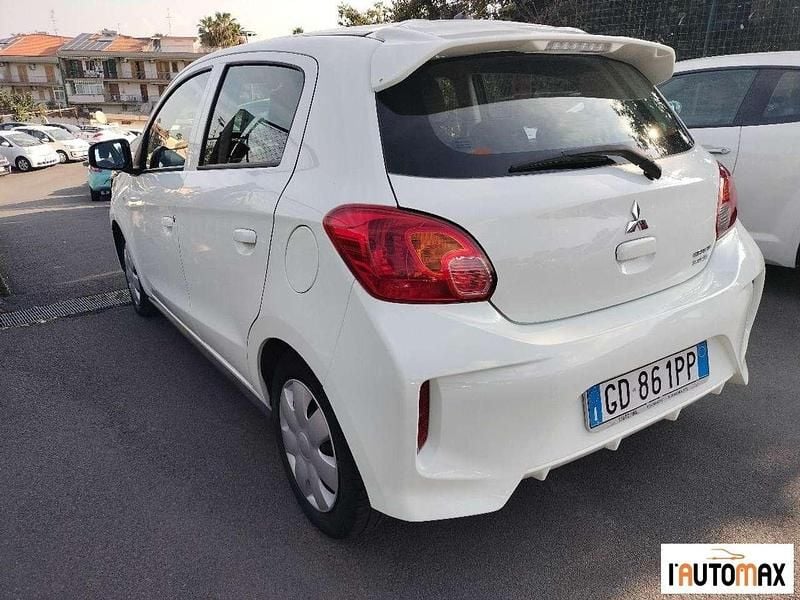 Usata Mitsubishi Space Star Invite 80 CV (58 kW) 2021 Bianco Berlina