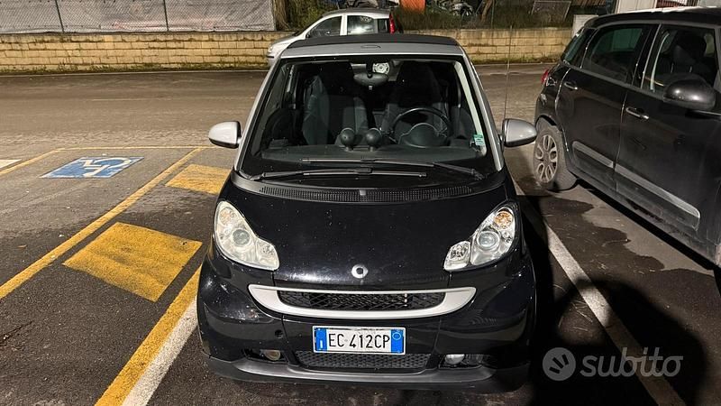 Usata Smart ForTwo Cabrio 71 CV (52 kW) 2008 Nero Cabrio
