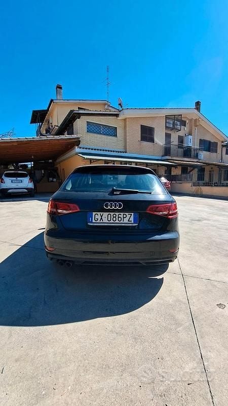 Usata Audi A3 150 CV (110 kW) 2019 Nero Berlina