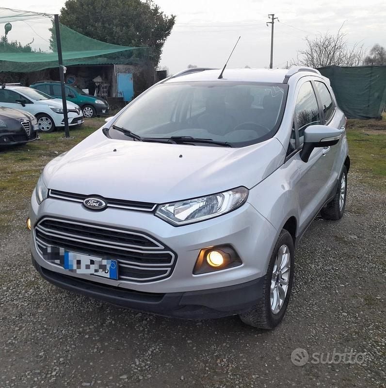 Usata Ford Ecosport Titanium 90 CV (66 kW) 2015 Grigio SUV