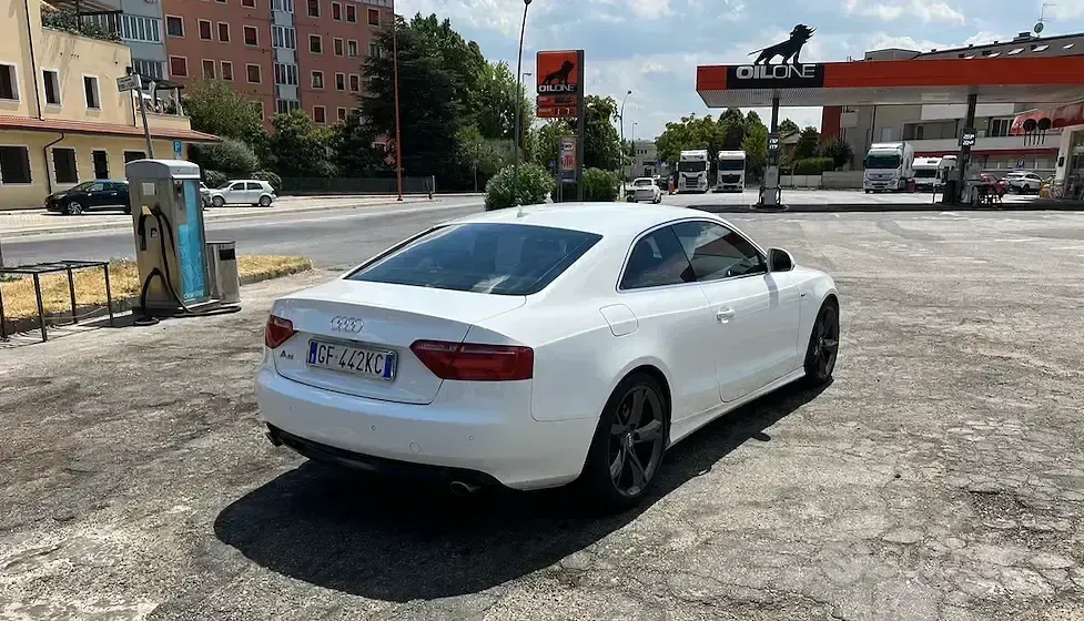 Usata Audi A5 Sport 190 CV (139 kW) 2008 Bianco Coupé