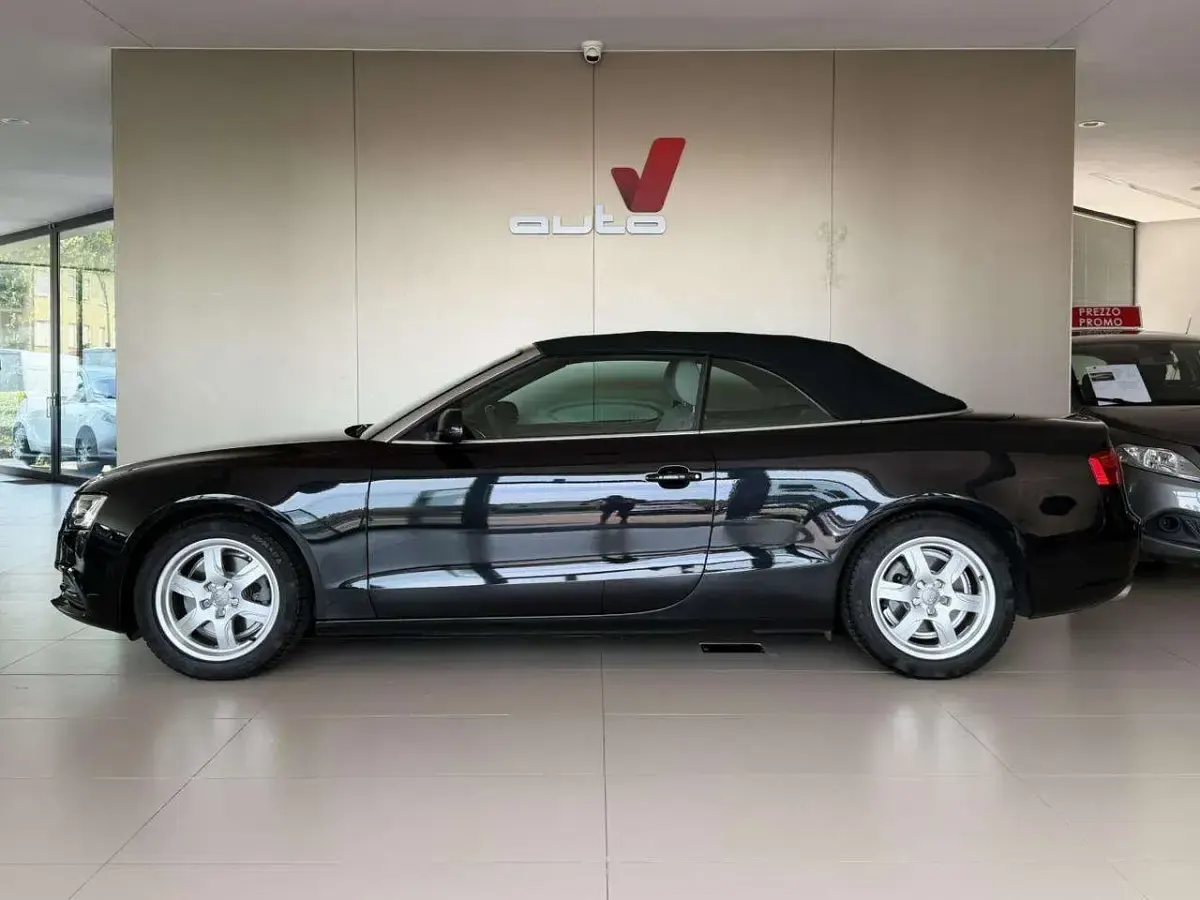 Usata Audi A5 Cabriolet 170 CV (125 kW) 2012 Nero Cabrio