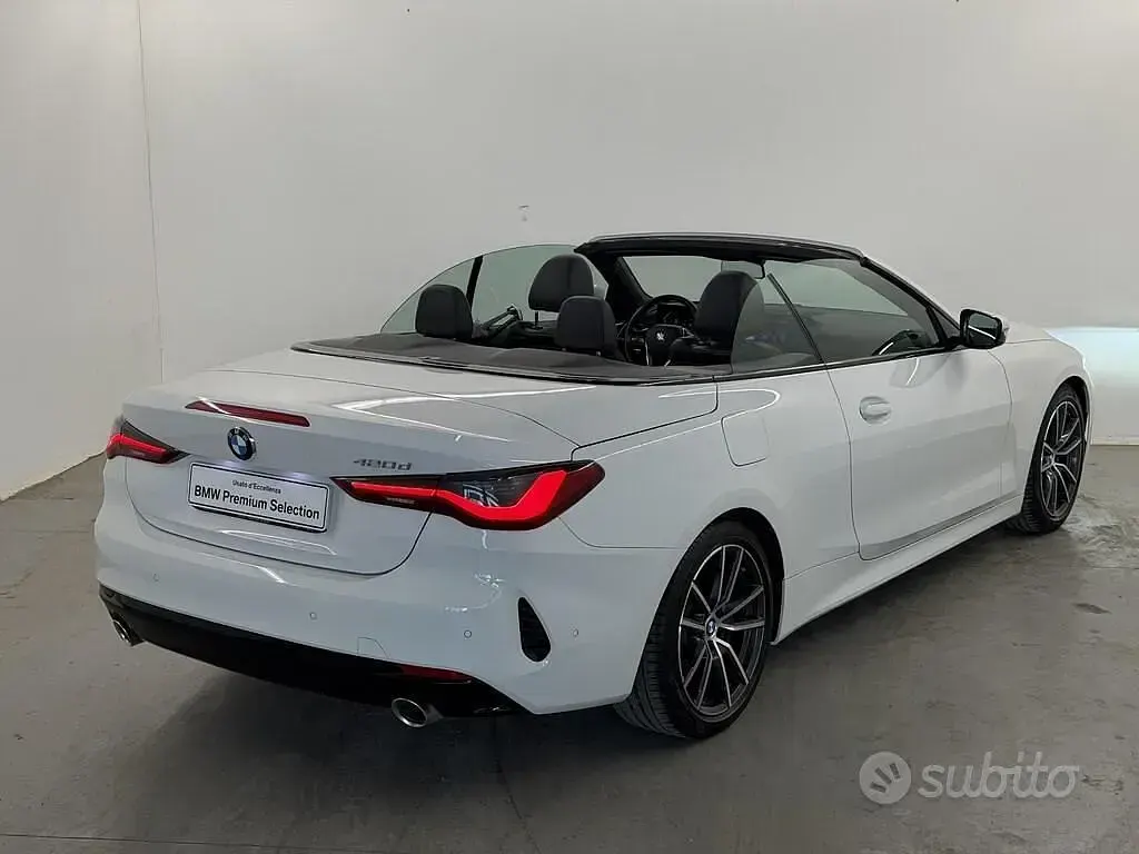 Usata BMW 420 Cabriolet M Sport 190 CV (139 kW) 2023 Bianco Cabrio