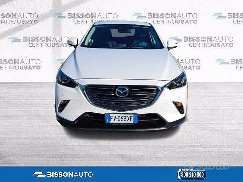 Usata Mazda CX-3 Exceed 121 CV (88 kW) 2019 Bianco SUV
