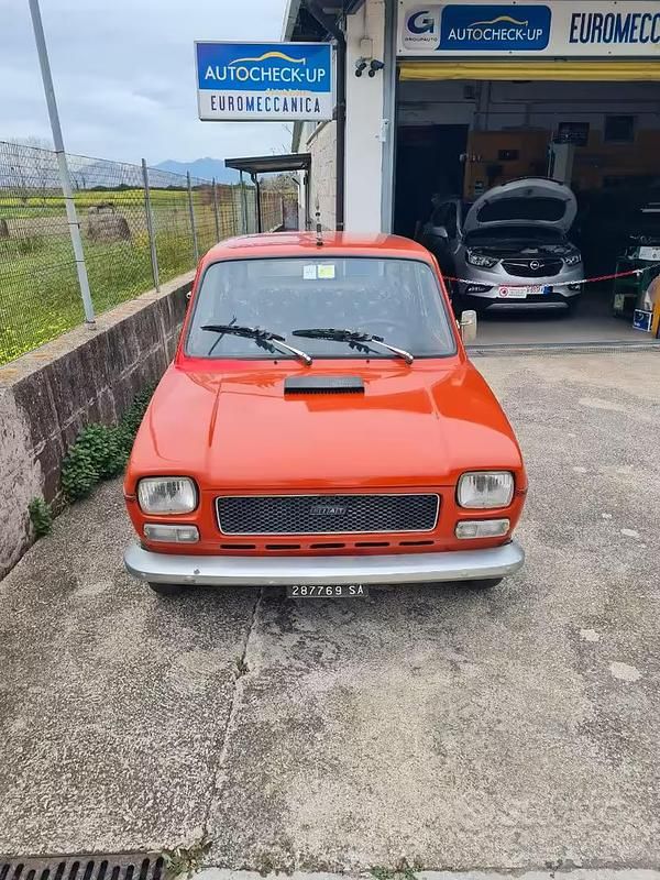 Usata Fiat 127 1970 Rosso Utilitaria