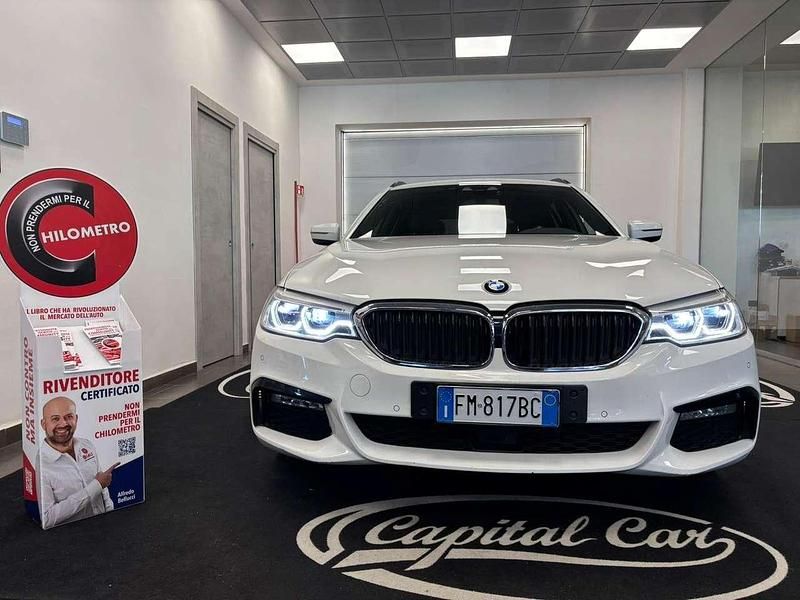 Usata BMW 520 M Sport 190 CV (139 kW) 2017 Bianco Station wagon