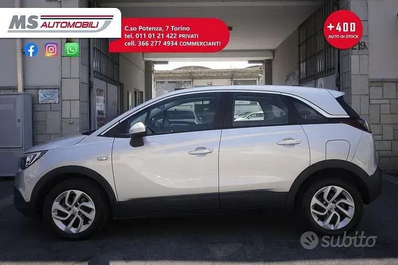 Usata Opel Crossland X Ultimate 120 CV (88 kW) 2019 Grigio SUV