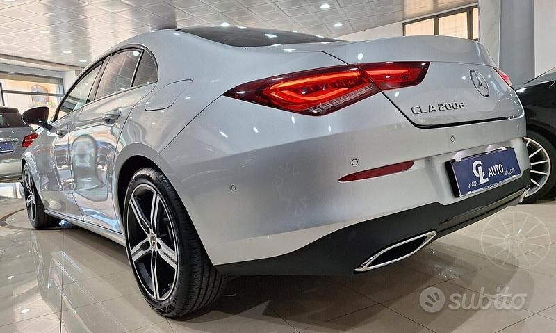 Usata Mercedes CLA200 150 CV (110 kW) 2021 Grigio Berlina