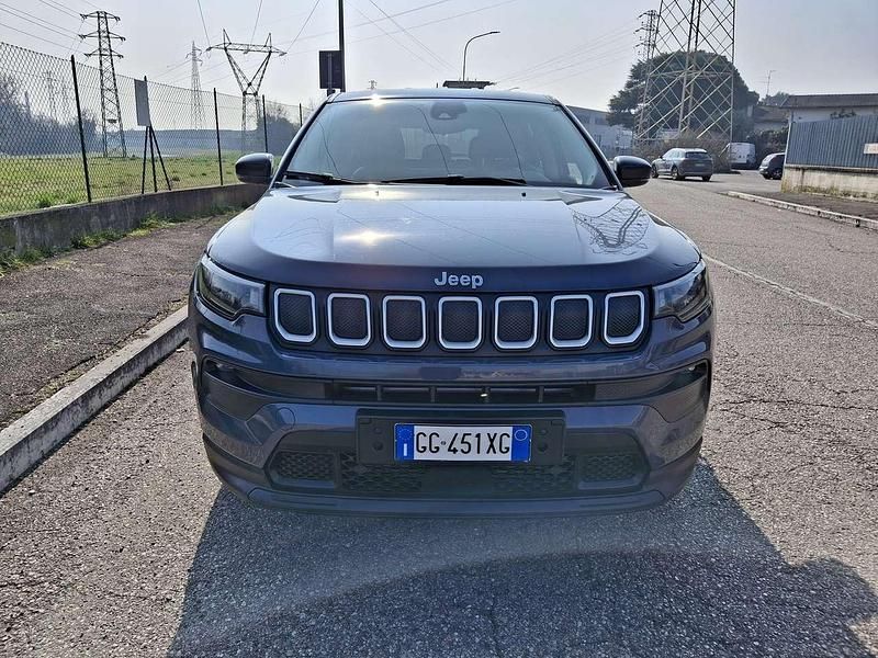 Usata Jeep Compass Longitude 131 CV (96 kW) 2021 Blu/azzurro SUV