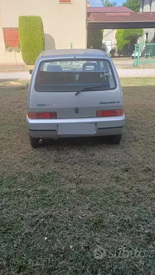 Usata Fiat 500 1998 Grigio Berlina
