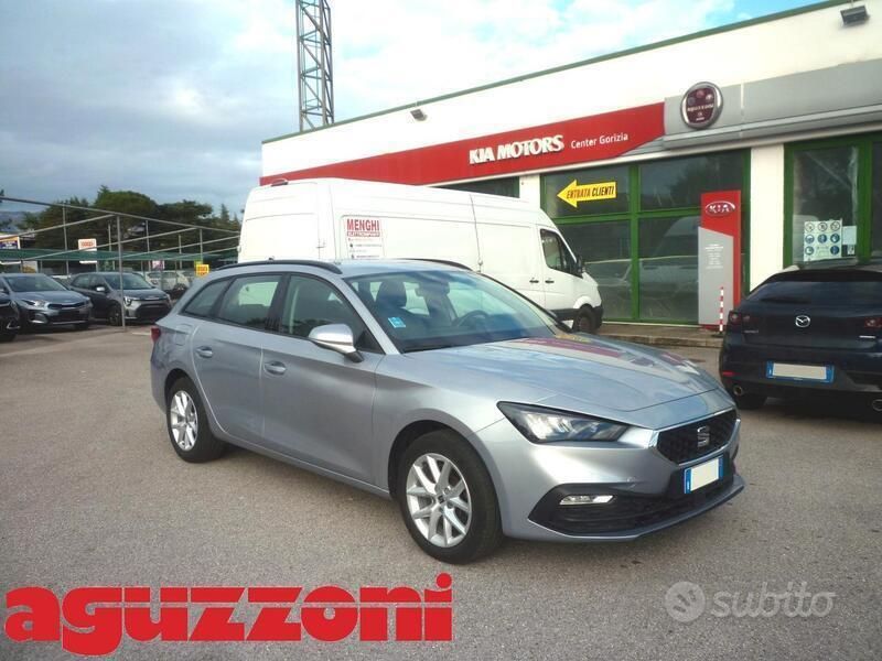 Usata Seat Leon Style 116 CV (85 kW) 2022 Argento Station wagon