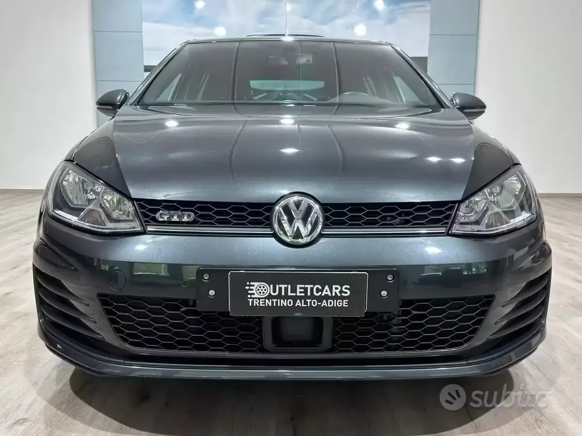 Käytetty VW Golf VII GTD 184 HP (135 kW) 2016 Harmaa Sedan