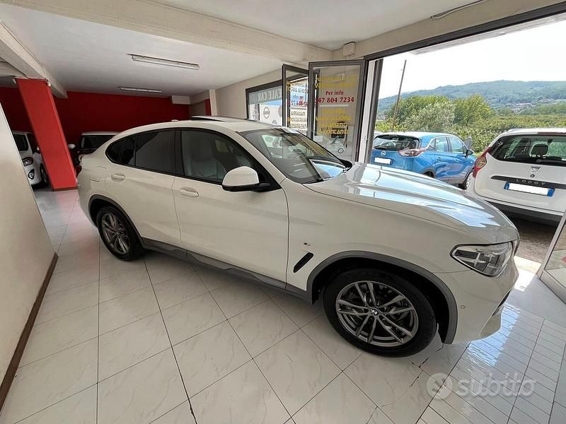 Usata BMW X4 M Sport 190 CV (139 kW) 2019 Bianco SUV