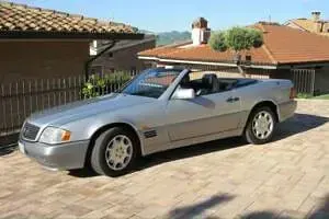 Usata Mercedes SL320 231 CV (169 kW) 1994 Grigio Cabrio