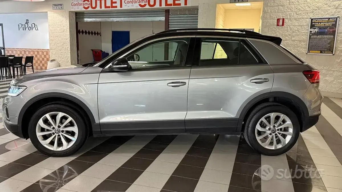 Usata VW T-Roc Life 116 CV (85 kW) 2024 Grigio SUV