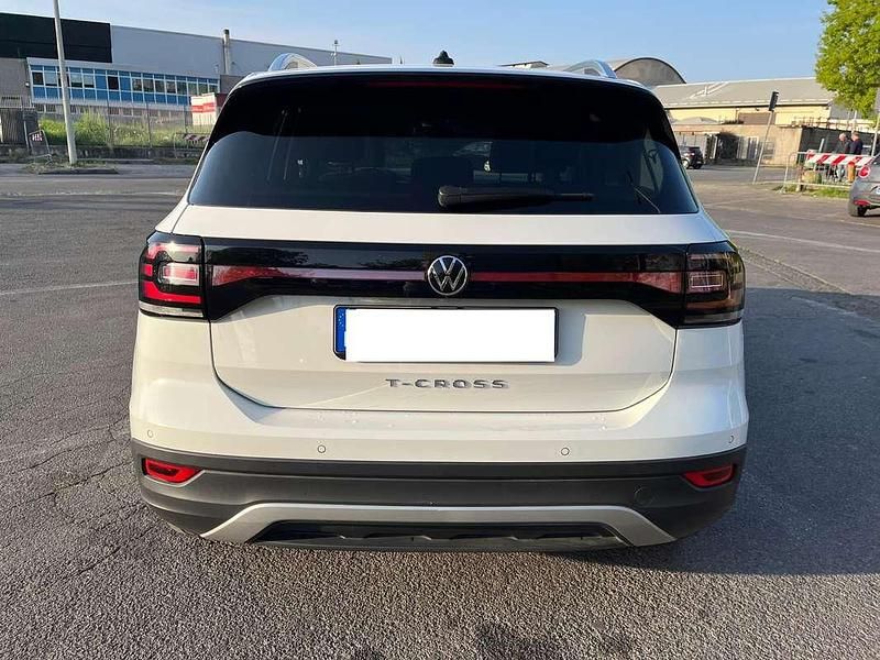 Usata VW T-Cross Advance 110 CV (80 kW) 2021 Bianco SUV