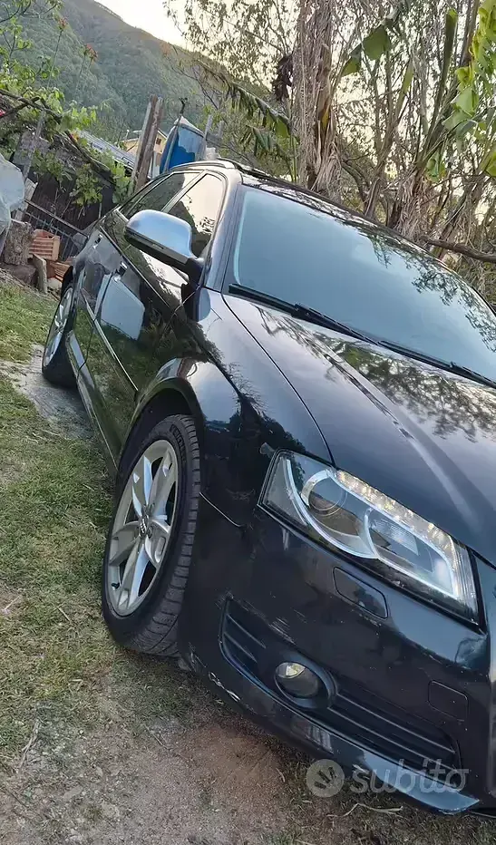 Usata Audi A3 140 CV (102 kW) 2010 Nero Utilitaria