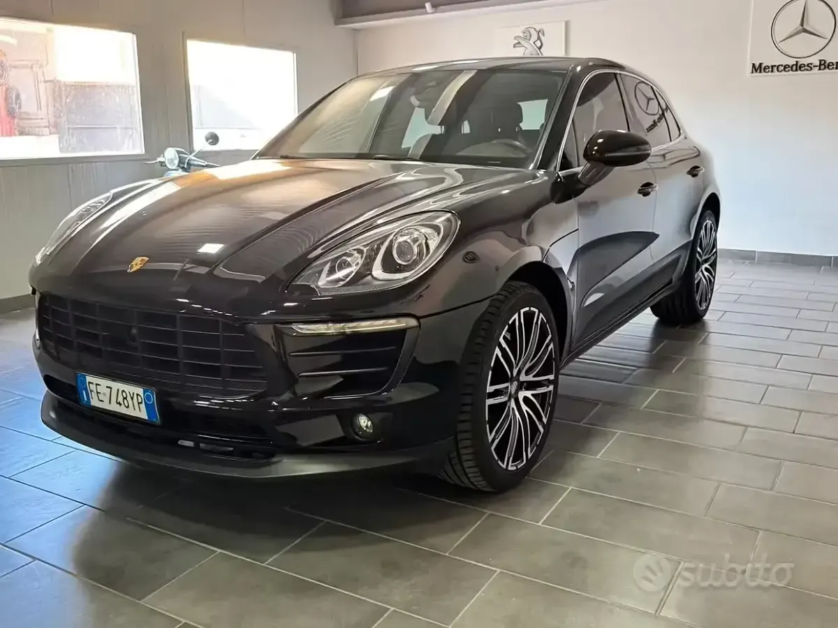 Usata Porsche Macan 250 CV (183 kW) 2016 Nero SUV