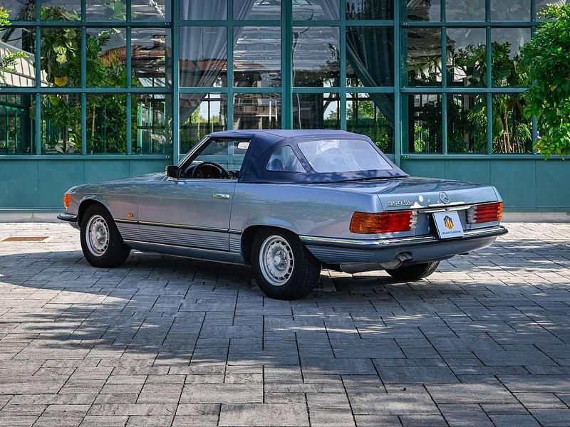 Usata Mercedes SL350 200 CV (147 kW) 1971 Azzurro metallizzato Cabrio