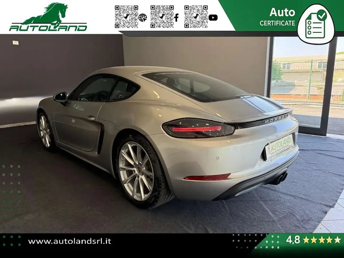 Usata Porsche 718 299 CV (219 kW) 2022 Argento Coupé