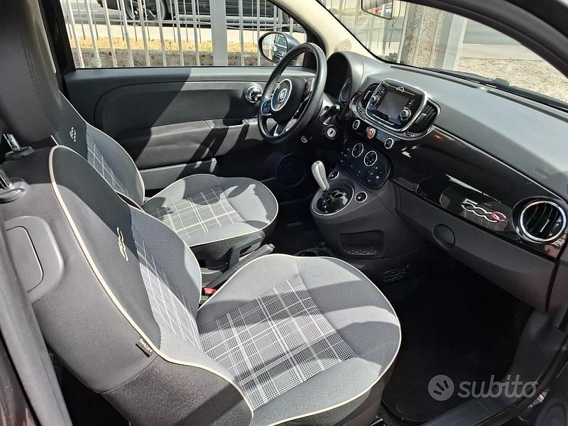 Usata Fiat 500C Lounge 69 CV (50 kW) 2016 Blu Cabrio