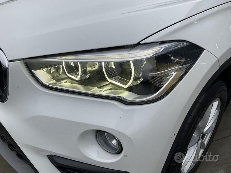 Usata BMW X1 Advantage 150 CV (110 kW) 2016 Bianco SUV