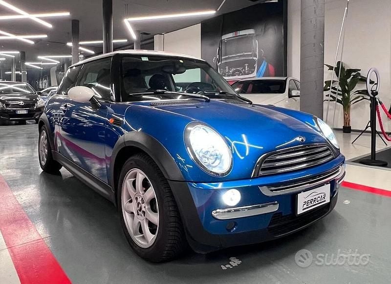 Usata Mini One D 88 CV (64 kW) 2006 Blu Utilitaria