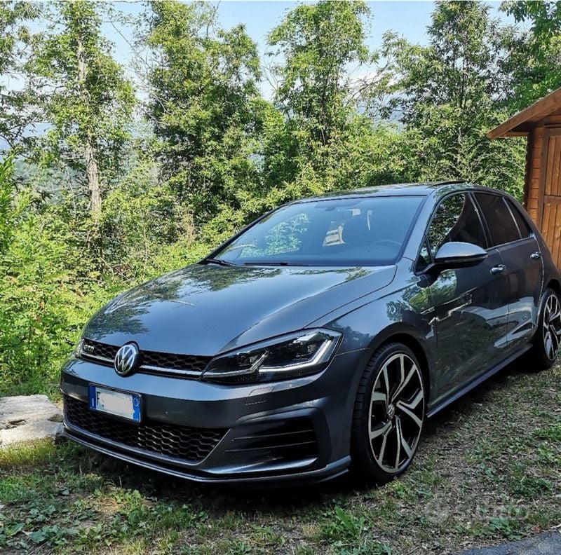 Usata VW Golf VII GTD 240 CV (176 kW) 2017 Grigio Berlina