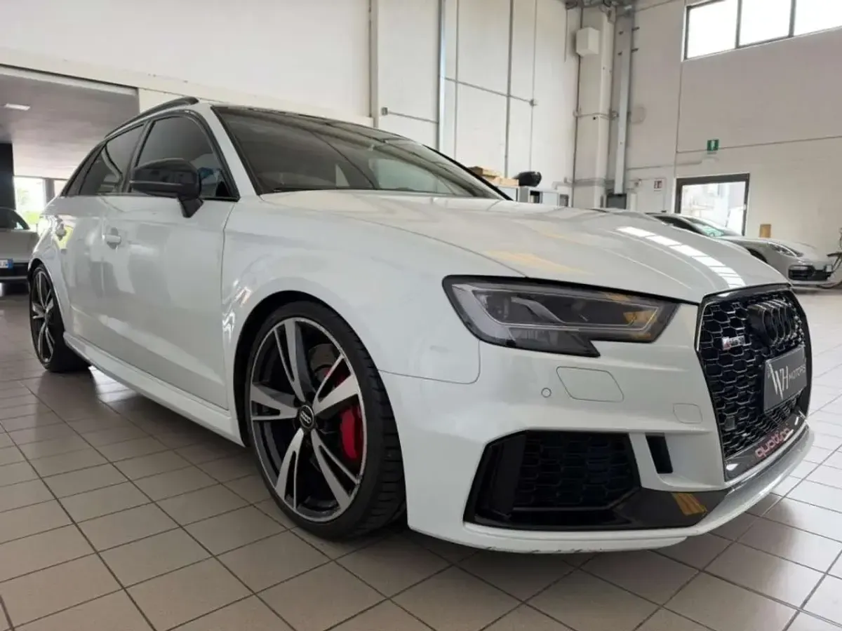 Usata Audi RS3 400 CV (294 kW) 2018 Bianco Berlina